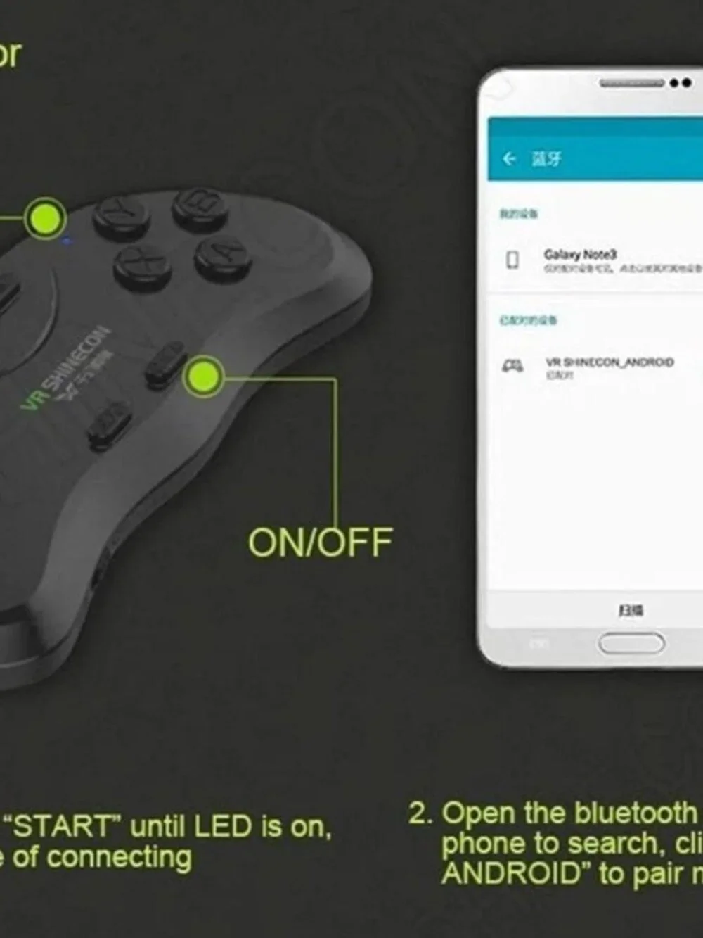 VR Remote Control For Android Or iPhone VR Shinecon